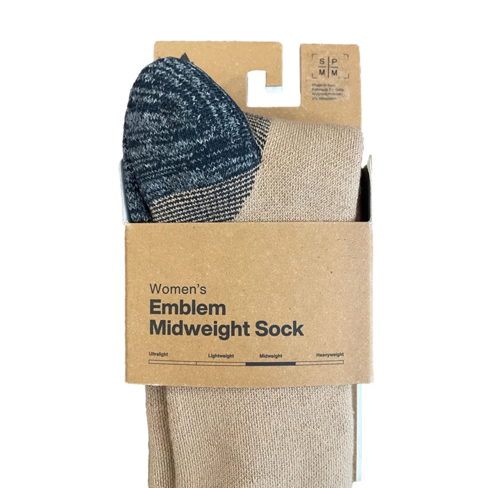 Burton Women Emblem Midweight Socks Small Medium